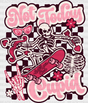 Not Today Cupid Skeleton Arrow Design - Valentine’s Day Dtf Transfer