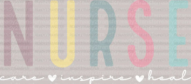 Nurse Care DTF Transfer ready2transfer