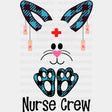 Nurse Crew Easter Dtf Heat Transfer Design