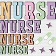 Nurse, Pills & Stars - Nurse DTF Transfers ready2transfer
