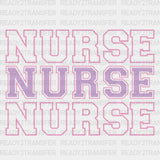 Nurse Purple Dtf Transfer