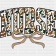 Nurse Ribbon, Camo Design - Registered Nurse DTF Transfers ready2transfer