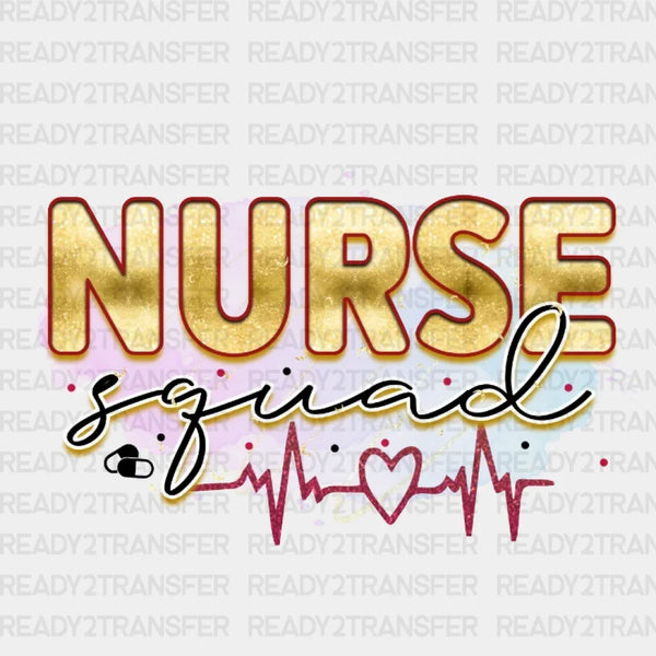 Nurse Squad DTF Transfer