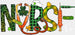 Nurse St. Patrick's Day DTF Heat Transfer, Saint Patricks Day Design, St Paddys Day DTF ready2transfer White