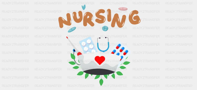 Nursing - Nurse Cup Wrap UV Sticker Permanent UV DTF Decal