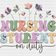 Nursing Student On Duty - Nurse DTF Transfers ready2transfer