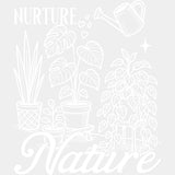 Nurture Nature - Plants DTF Transfers ready2transfer Light Color Design (See Imaging)