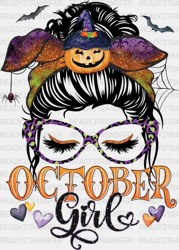 October Girl Oktoberfest Design Oktoberfest DTF Transfer