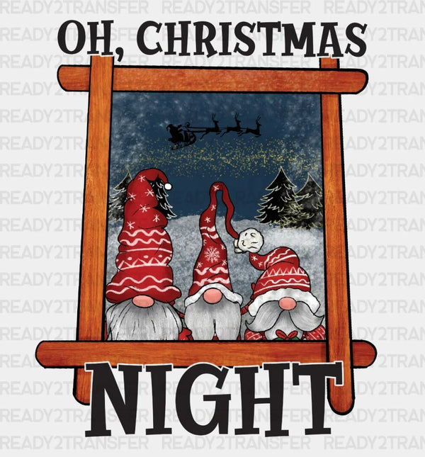 OH Christmas Night DTF Transfer