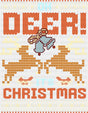 Oh Deer It's Christmas - Christmas DTF Transfer ready2transfer