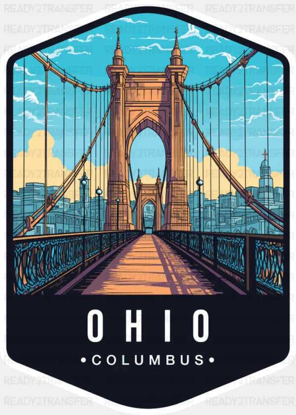 Ohio Columbus - States & Cities DTF Transfer