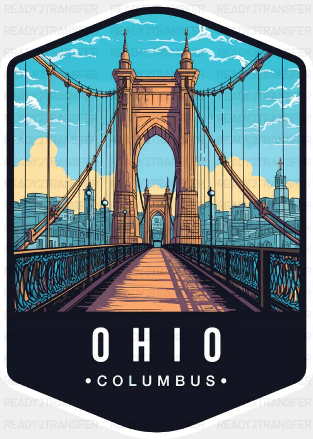 Ohio Columbus - States & Cities DTF Transfer