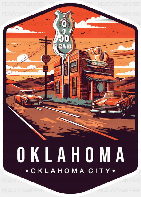 Oklahoma, Oklahoma City - States & Cities DTF Transfer