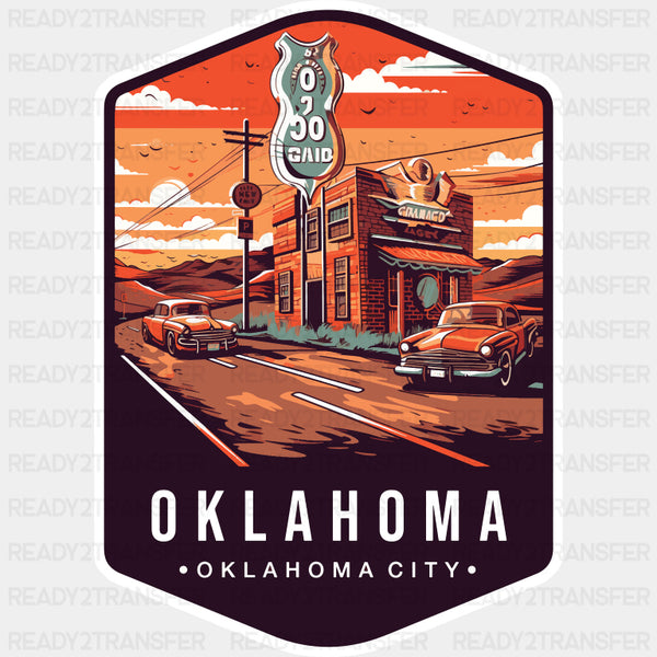 Oklahoma, Oklahoma City - States & Cities DTF Transfer