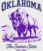 Oklahoma The Sooner State - States & Cities DTF Transfer