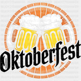 Oktoberfest Beers - Oktoberfest DTF Transfers ready2transfer Dark Color Design (See Imaging)