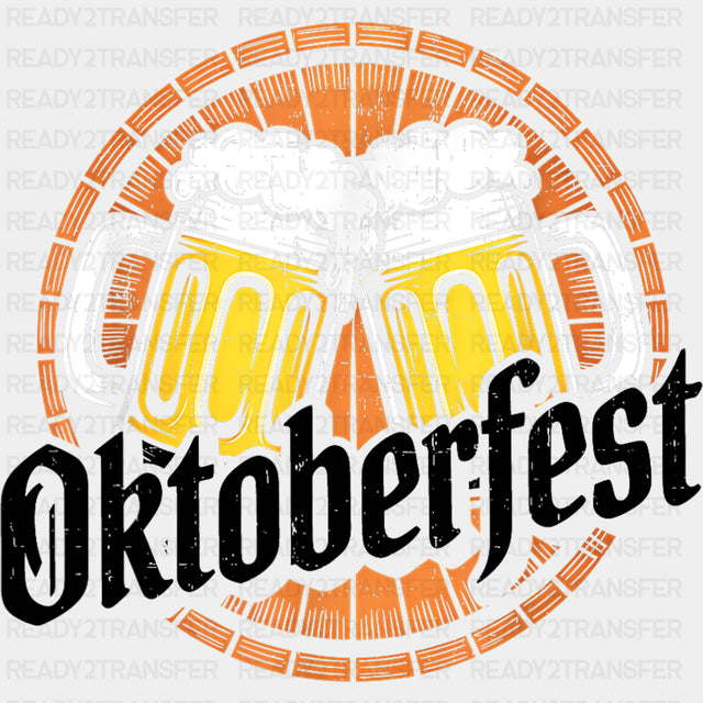 Oktoberfest Beers - Oktoberfest DTF Transfers ready2transfer Dark Color Design (See Imaging)