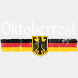 Oktoberfest German Flag - Oktoberfest DTF Transfers ready2transfer Light Color Design (See Imaging)