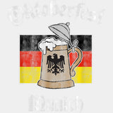 Oktoberfest Munich, Beer Stein - Oktoberfest DTF Transfers ready2transfer Light Color Design (See Imaging)