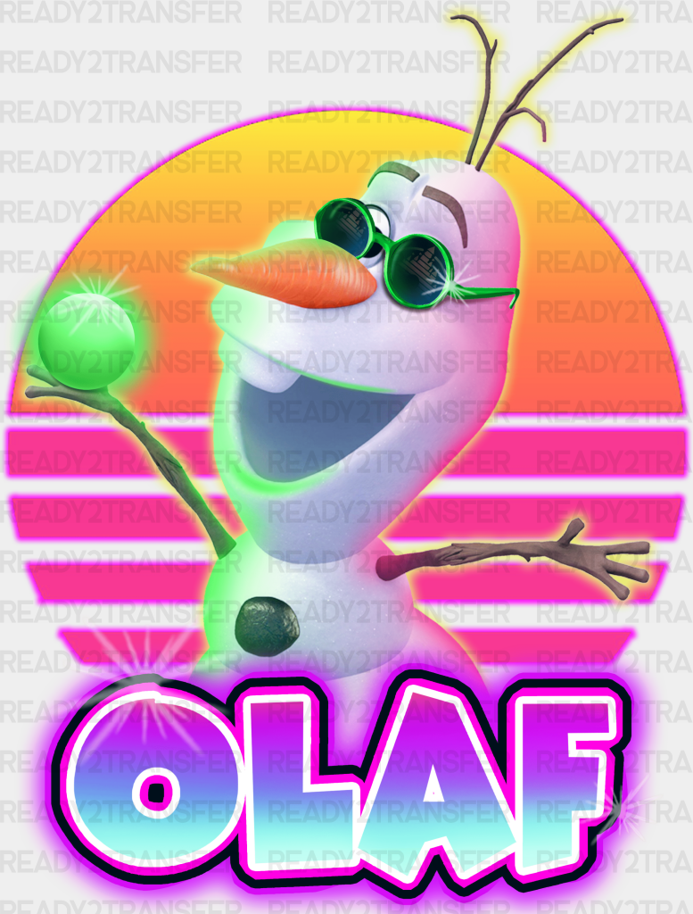 Olaf Disney Dtf Transfer