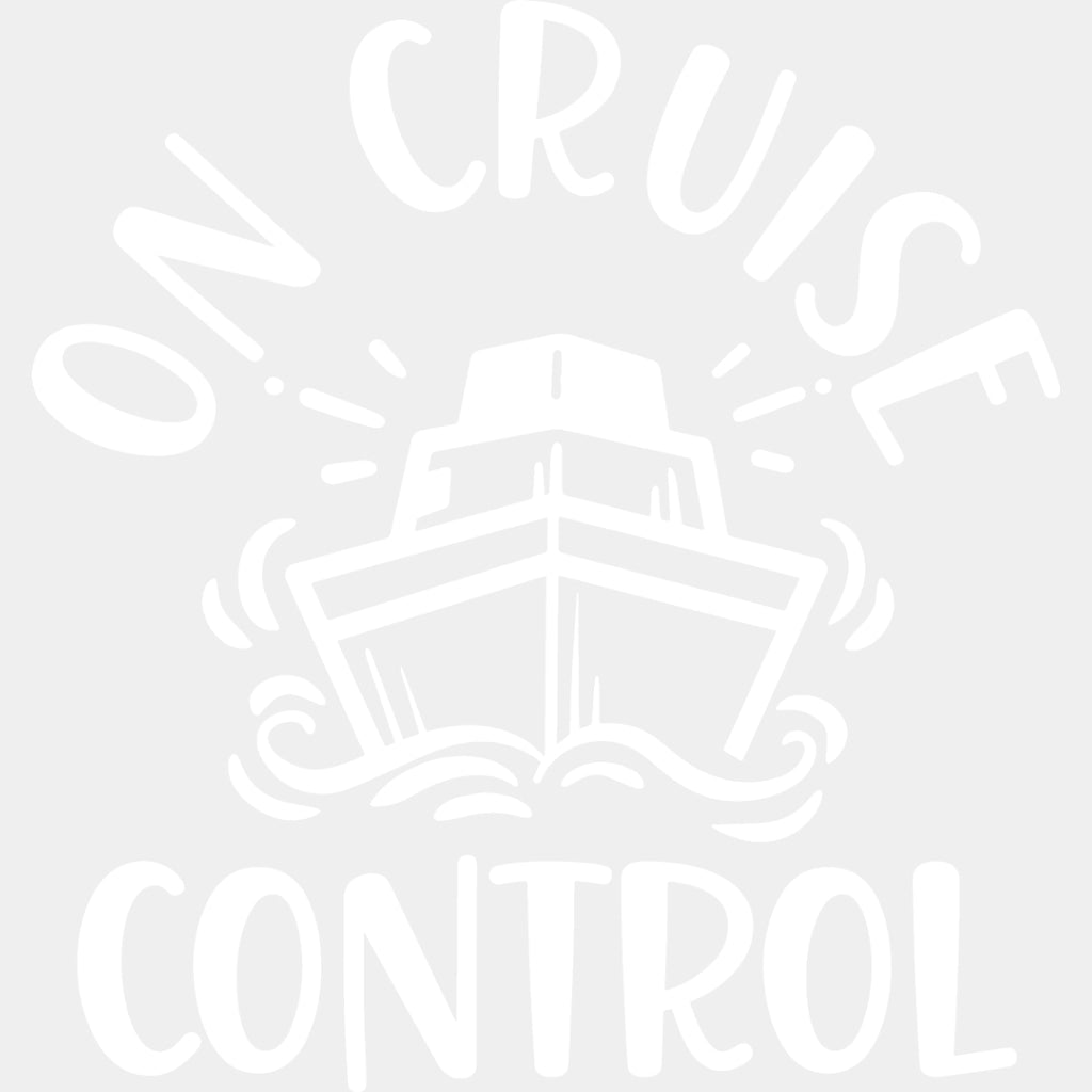 On Cruise Control - Family Cruise DTF heat transfer ready2transfer Light Color Design ( See imaging )