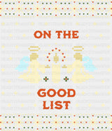 On The Good List - Christmas DTF Transfer ready2transfer