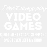 Once I Left My Room - Video Game DTF Heat Transfer ready2transfer Light Color Design ( See imaging )