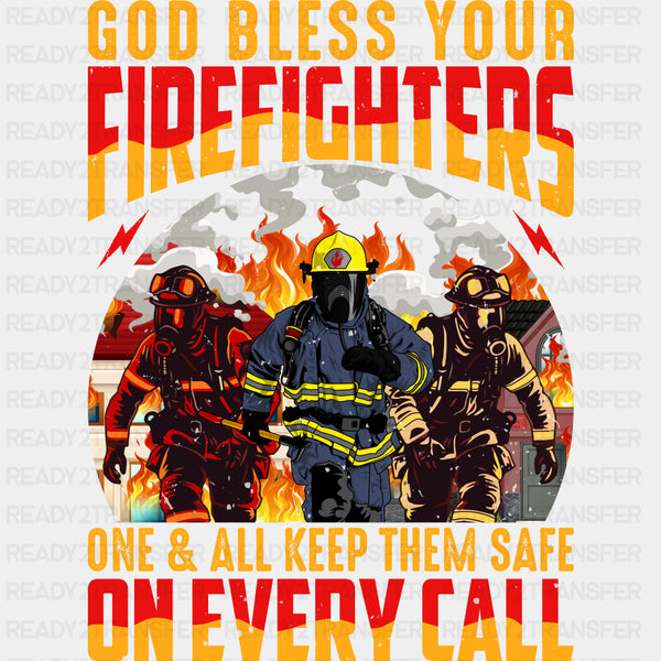 One & All Keep Them Safe - Fire Department DTF Transfers