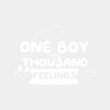 One Boy Thousand Feelings - Baby DTF Transfer ready2transfer Light Color Design (See Imaging)