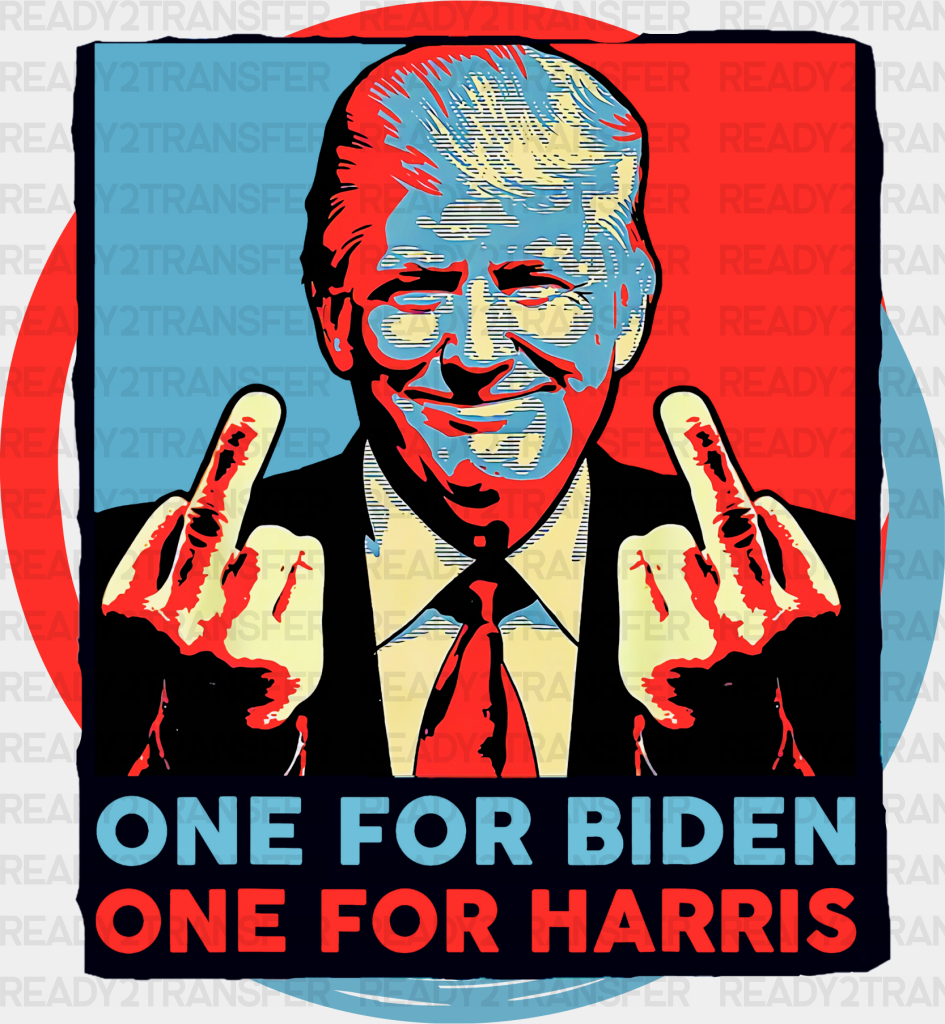 One For Biden Harris Election Dtf Transfer