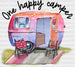 One Happy Camper DTF Transfer ready2transfer Black