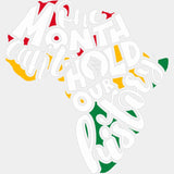 One Month Can’t Hold Our History Africa Blm Dtf Transfer Adult Unisex - S & M (10’) / White