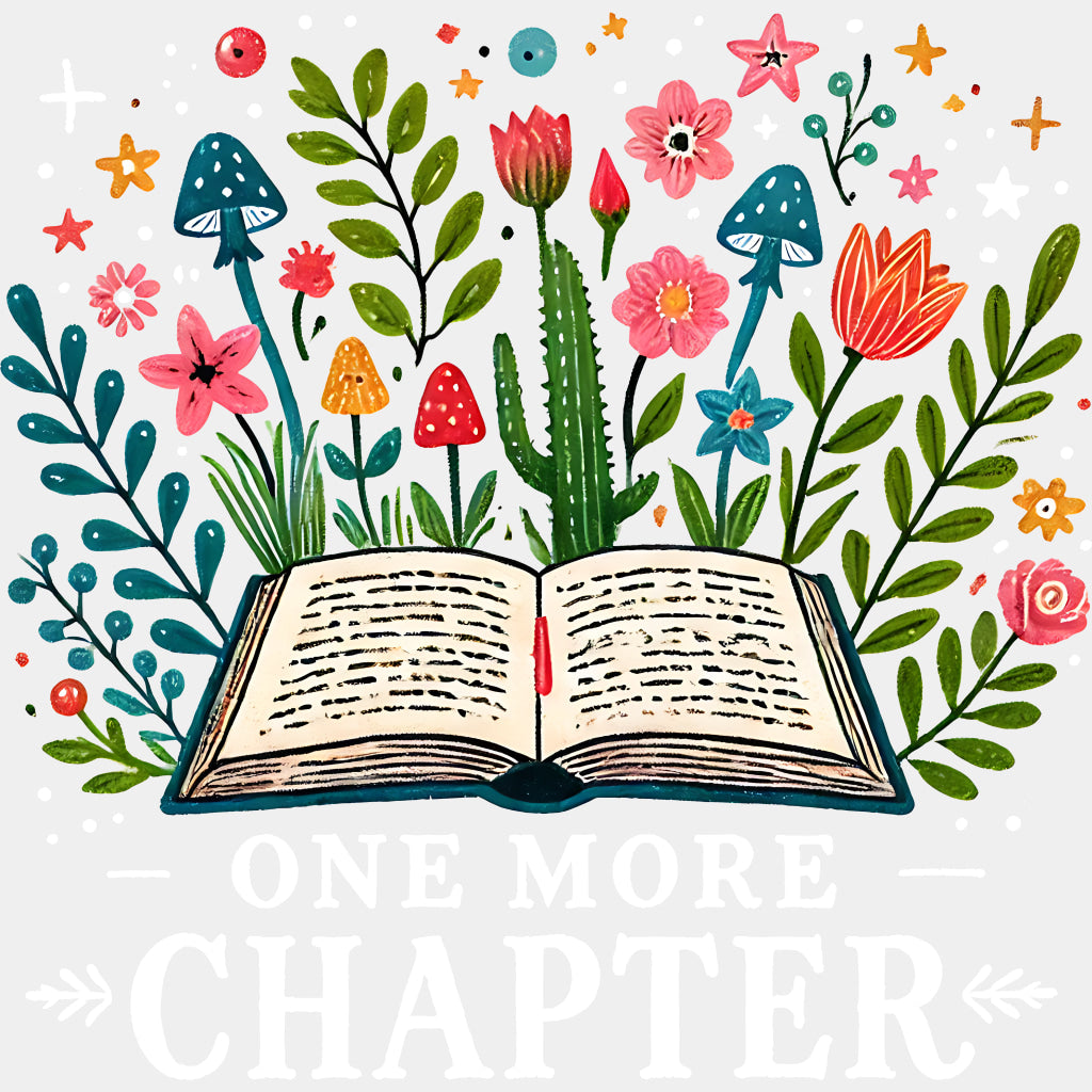 One More Chapter - Reading DTF Transfers ready2transfer Light Color Design (See Imaging)