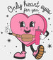 Only Heart Eyes For You Valentines DTF Transfer ready2transfer White
