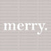 Only Merry DTF Transfer ready2transfer White