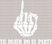 ONLY TIL DEATH DO US PARTY DTF Transfer ready2transfer White