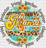 Orange Mama Dtf Transfer