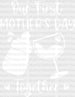 Our First Mother's Day DTF Transfer ready2transfer White