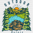 Outdoor Nature - Hiking DTF Transfers ready2transfer Dark Color Design (See Imaging)