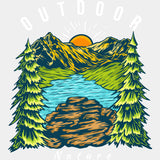 Outdoor Nature - Hiking DTF Transfers ready2transfer Light Color Design (See Imaging)