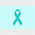 Ovarian Cancer Awareness Flag - Cancer Awareness DTF Transfers ready2transfer