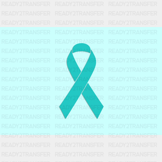 Ovarian Cancer Awareness Flag - Cancer Awareness DTF Transfers ready2transfer