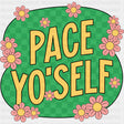 Pace Yo'self Green - Cardiac Nurse DTF Transfers ready2transfer