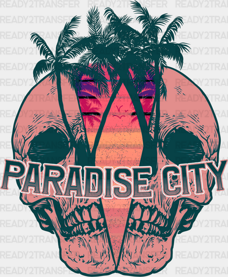 Paradise City Summer Dtf Transfer