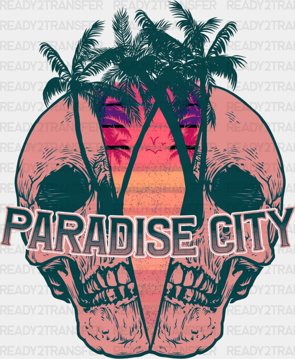 Paradise City Summer DTF Transfer