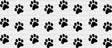 Paw Design - Pets Cup Wrap Uv Sticker Permanent Dtf Decal