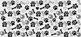 Paws With Heart - Pets Cup Wrap Uv Sticker Permanent Dtf Decal