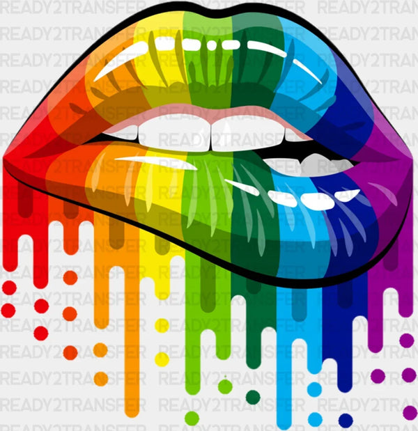 PEACE LIPS DTF Transfer