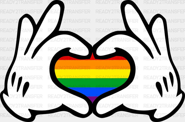 PEACE LOVE DTF Transfer