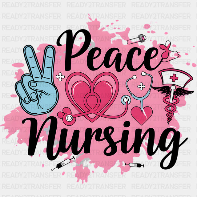 Peace Nursing - Nurse DTF Transfers ready2transfer